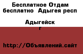 Бесплатное Отдам бесплатно. Адыгея респ.,Адыгейск г.